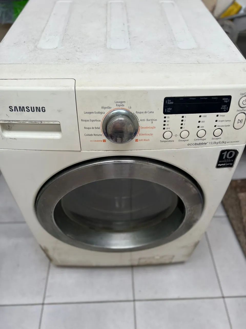 Máquina lava e seca 