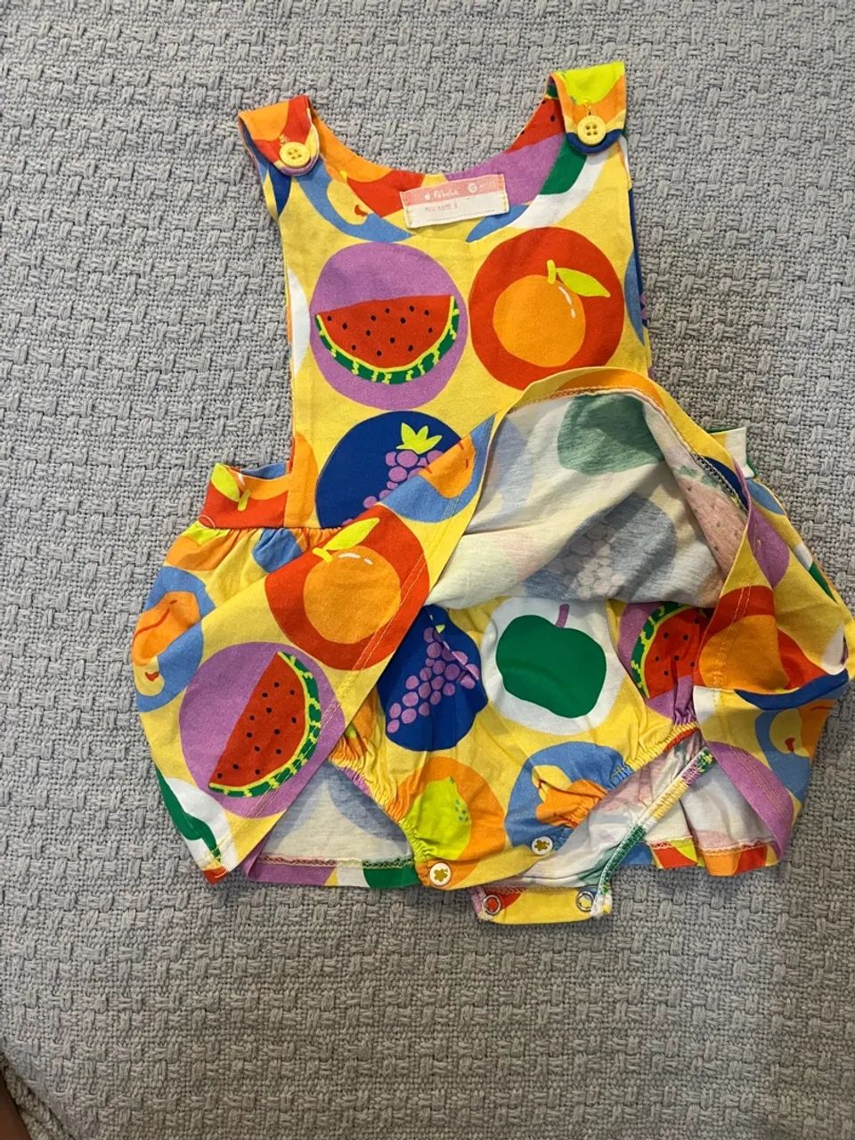 Vestido Infantil Fábula 12 meses  - Foto 2