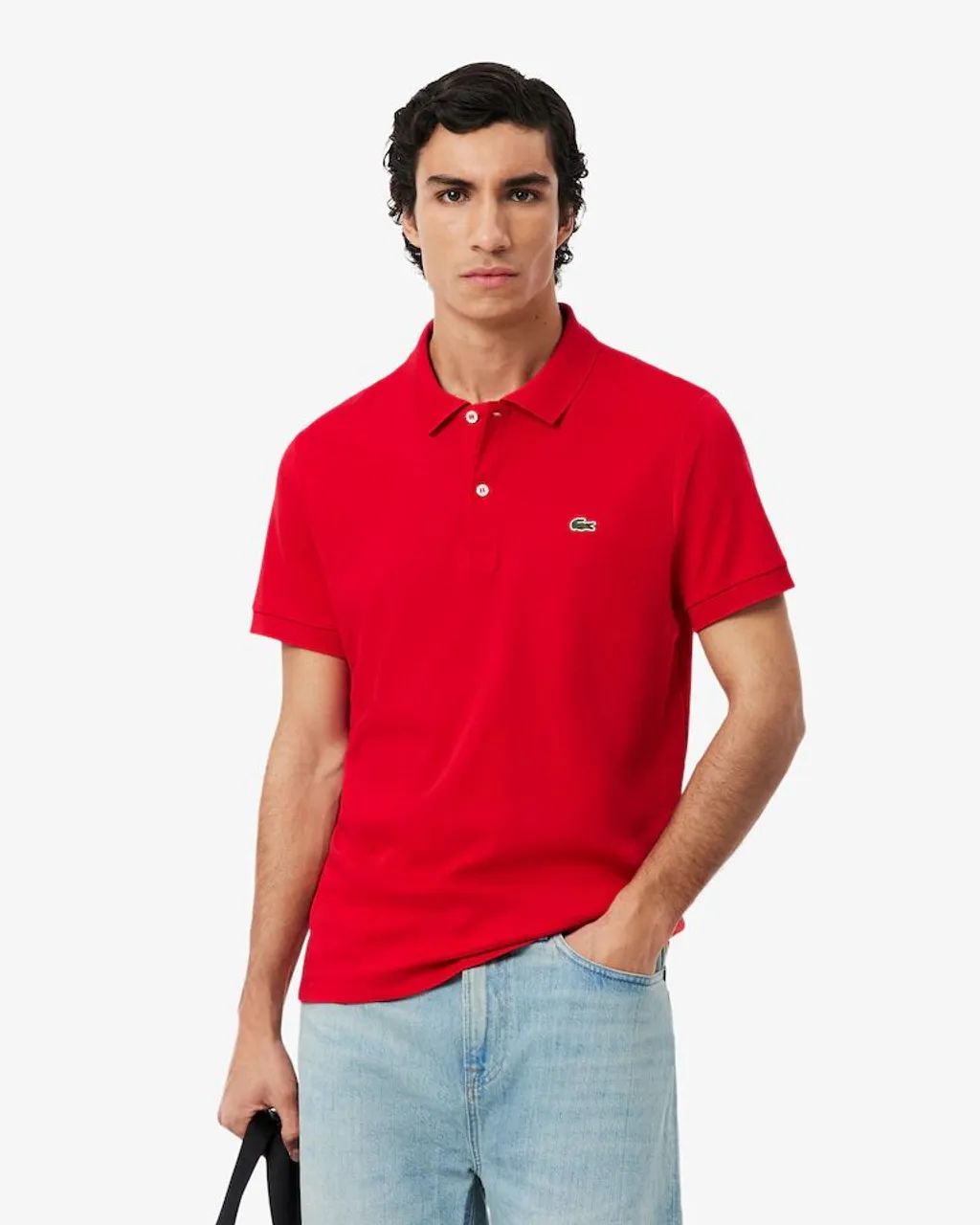 Camisa lacoste vermelha 