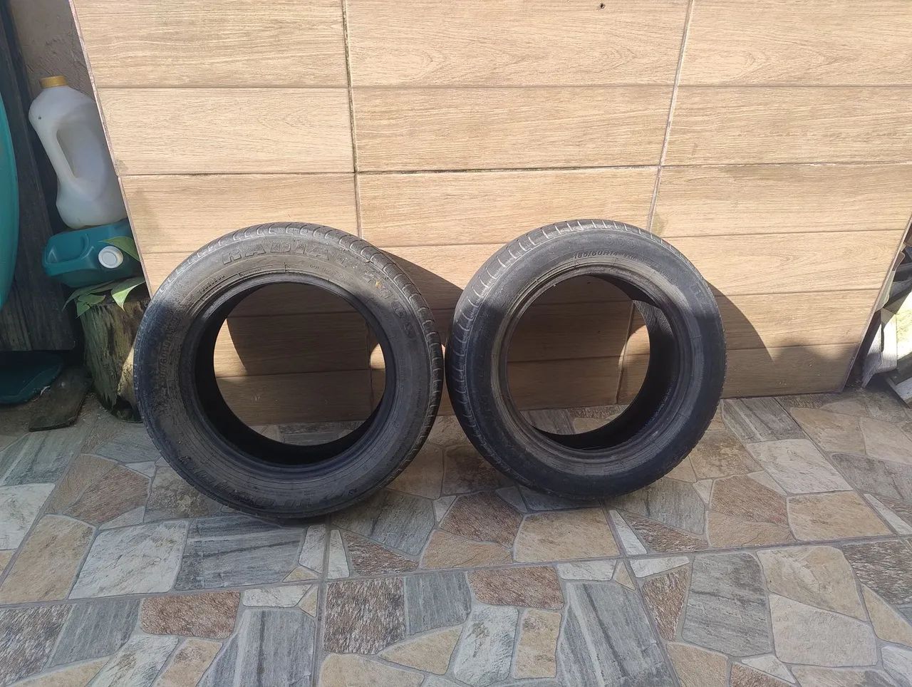 Pneus 185/60/14 usados  - Foto 2