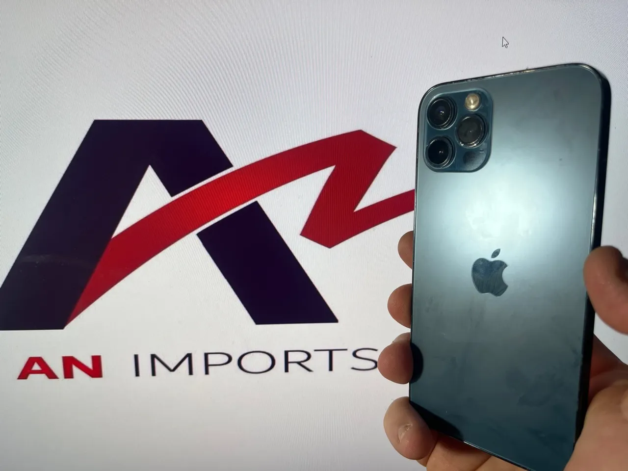 iPhone 12 Pro 128gb azul aceito troca