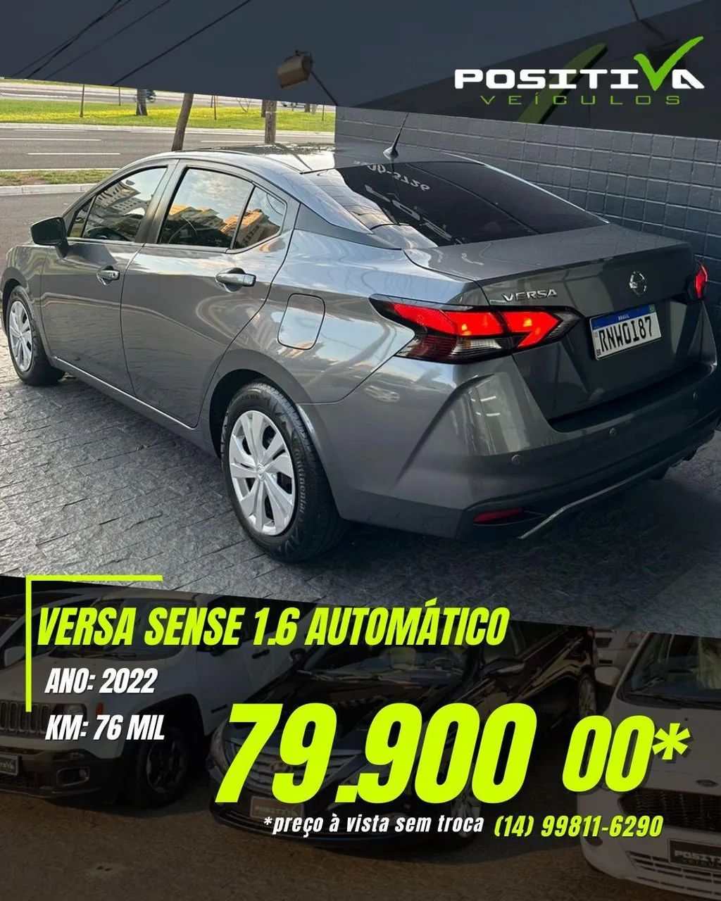 Versa Sense 1.6 Automático 2022 - Foto 2