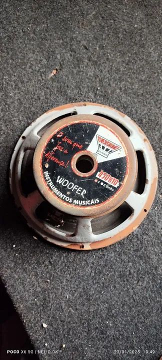 Alto-falante Woofer médio grave oversound 450w 