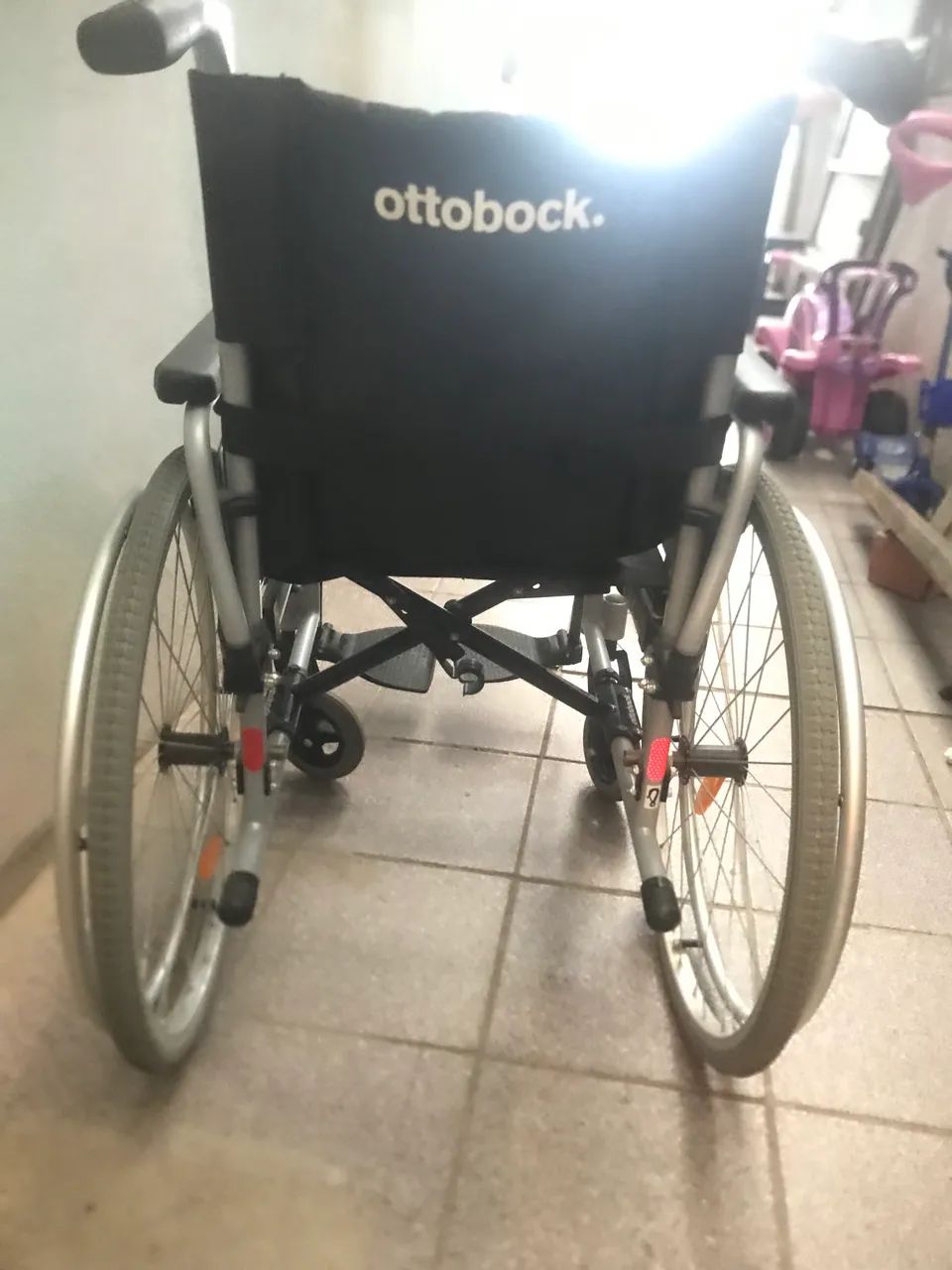 Cadeira de rodas de alumínio  - Foto 2