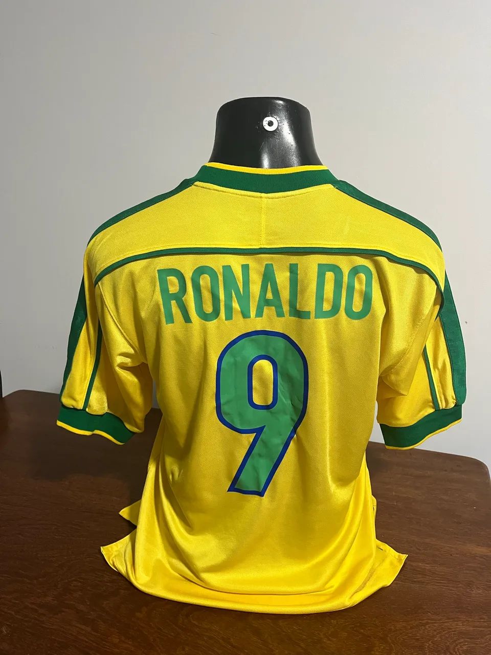 Camisa Seleção Brasileira Nike 1998 Original #9 Ronaldo - Esportes