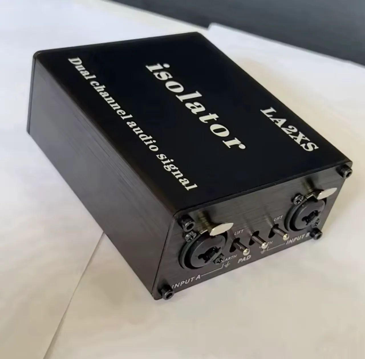 Filtro De Redução De Ruído Isolador De Áudio, Elimina O Ruído Atual, 6,5 XLR Mixer, LA2XS