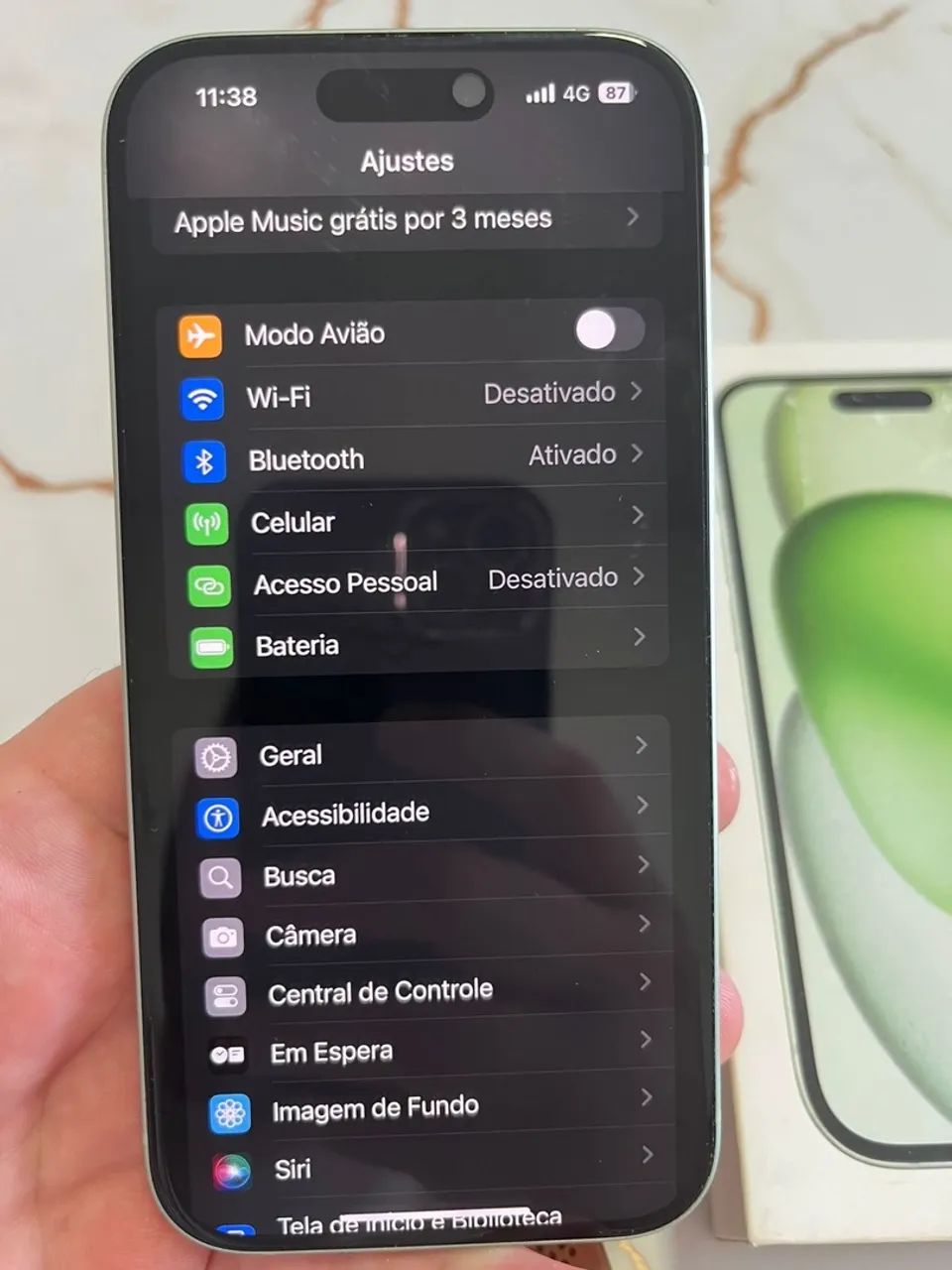 iPhone 15, 256GB. 3 meses garantia - Foto 4
