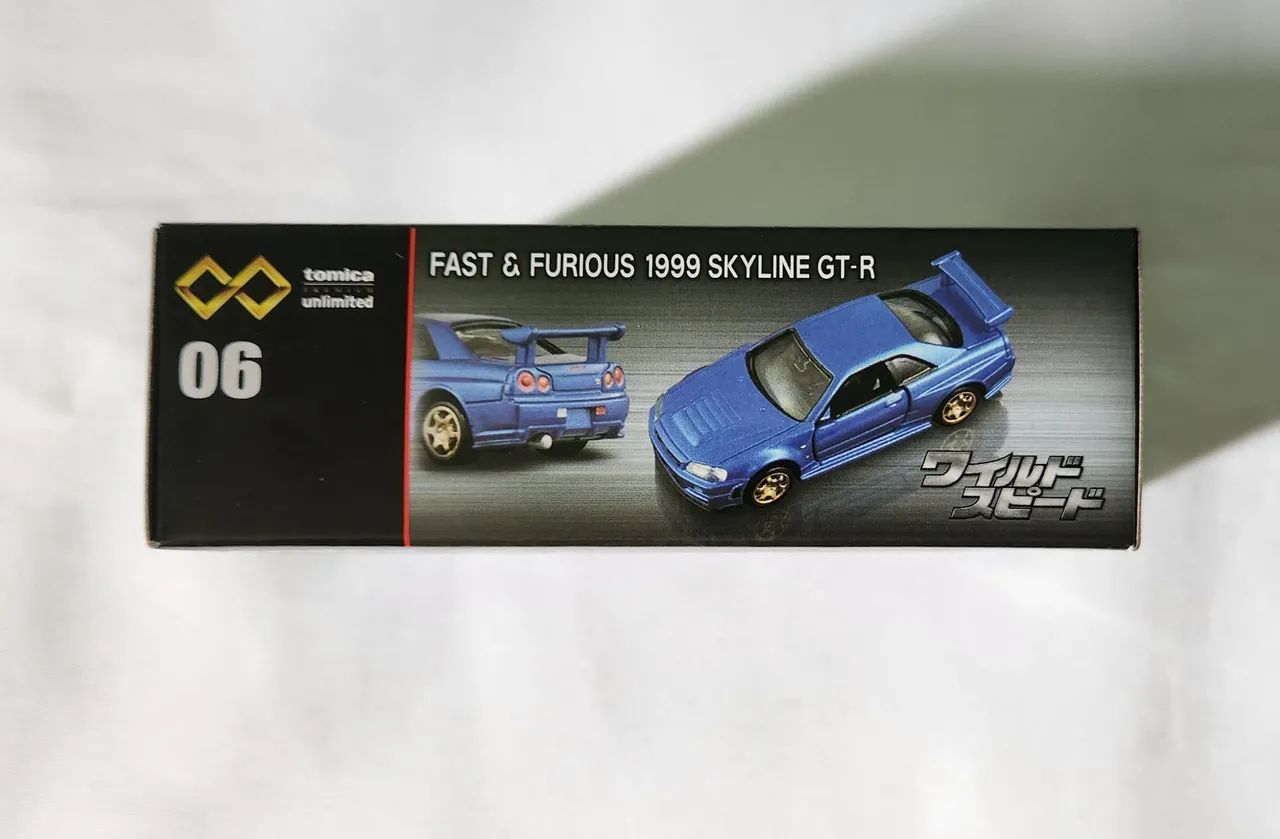 Miniatura Nissan Skyline GT-R R34 Velozes E Furiosos Brian O´Conner Tomica - Foto 3