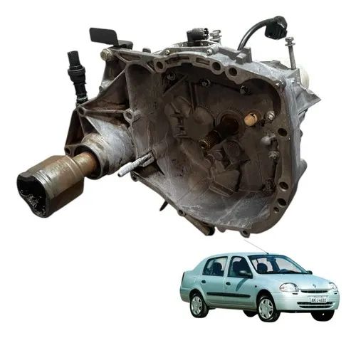  Caixa De Cambio Manual Renault Clio 1.0 16v 2001 2002 2003 - Foto 8