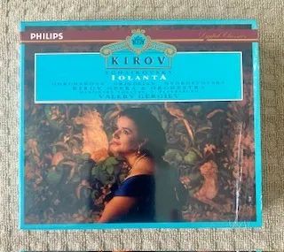 Box 2 DVDs Tchaikovsky: Ópera 'Iolanta' (Regente: Valery Gergiev) Made in USA