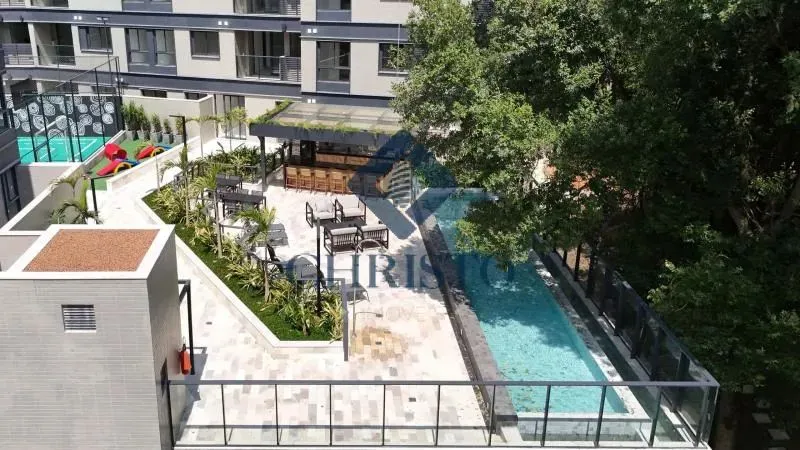 Apartamento com dois quartos em Vitória.