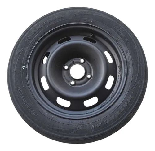 Estepe Roda Pneu R15 195/60 R15 #3 (pneu Ruim)