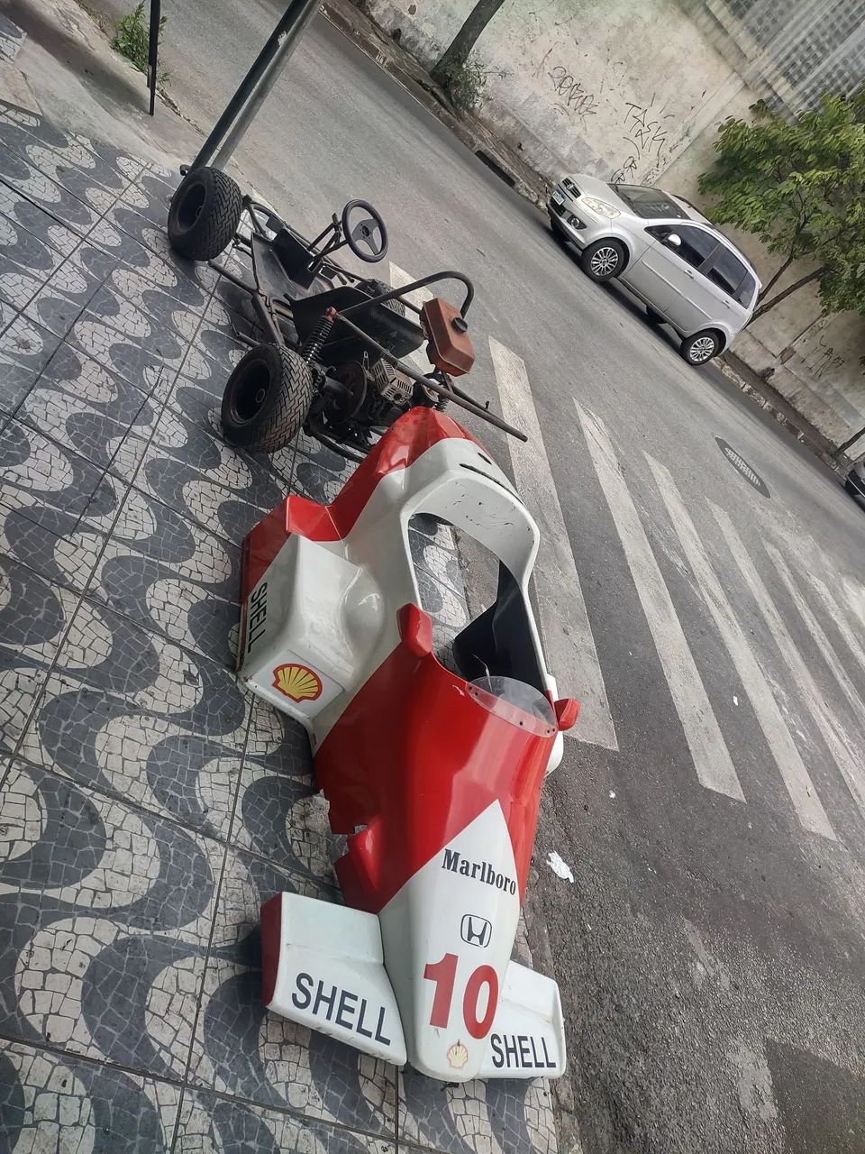 Vendo Mini buggy fapinha Formula1 a gasolina  - Foto 6