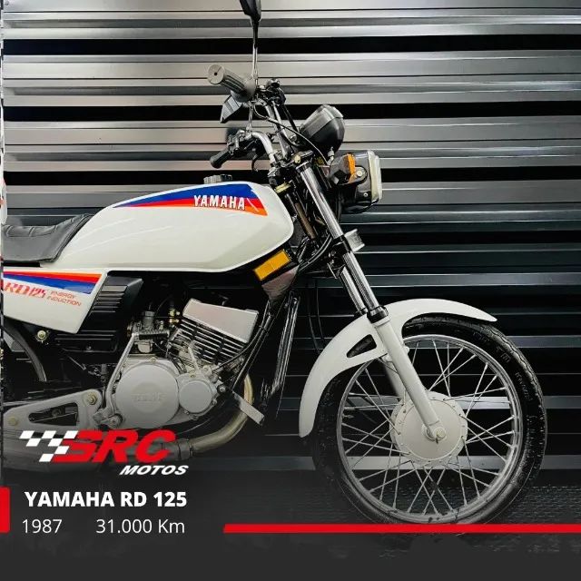 RD 125 - 1987 - 31 mkm ** PLACA PRETA ** 