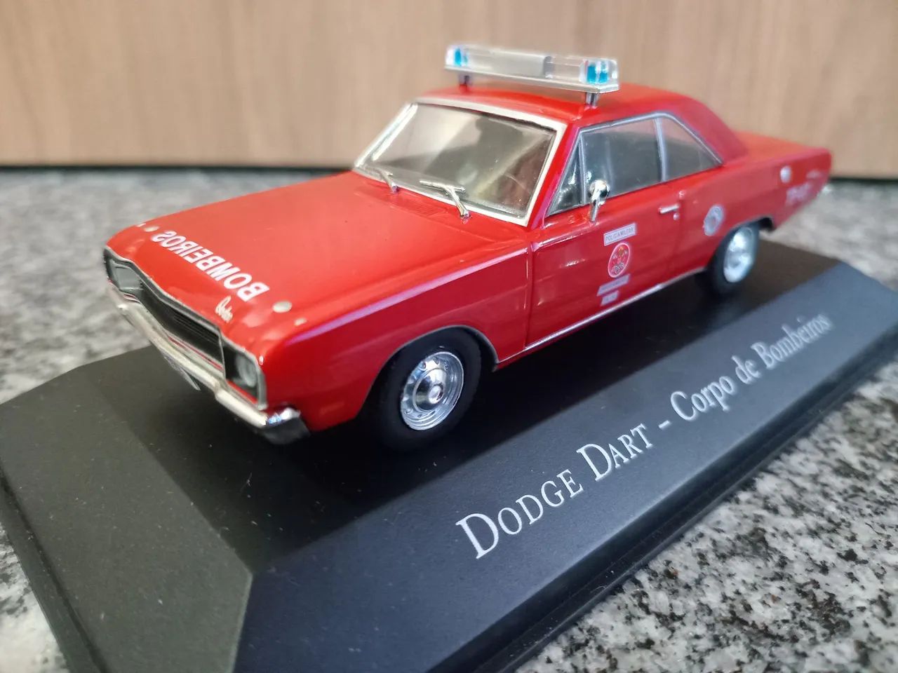 Dodge Dart - Corpo de Bombeiros - Miniatura