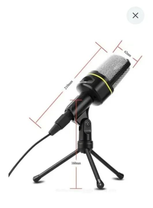 Microfone Condensador Gamer USB com Tripé - Alta Qualidade - Foto 2