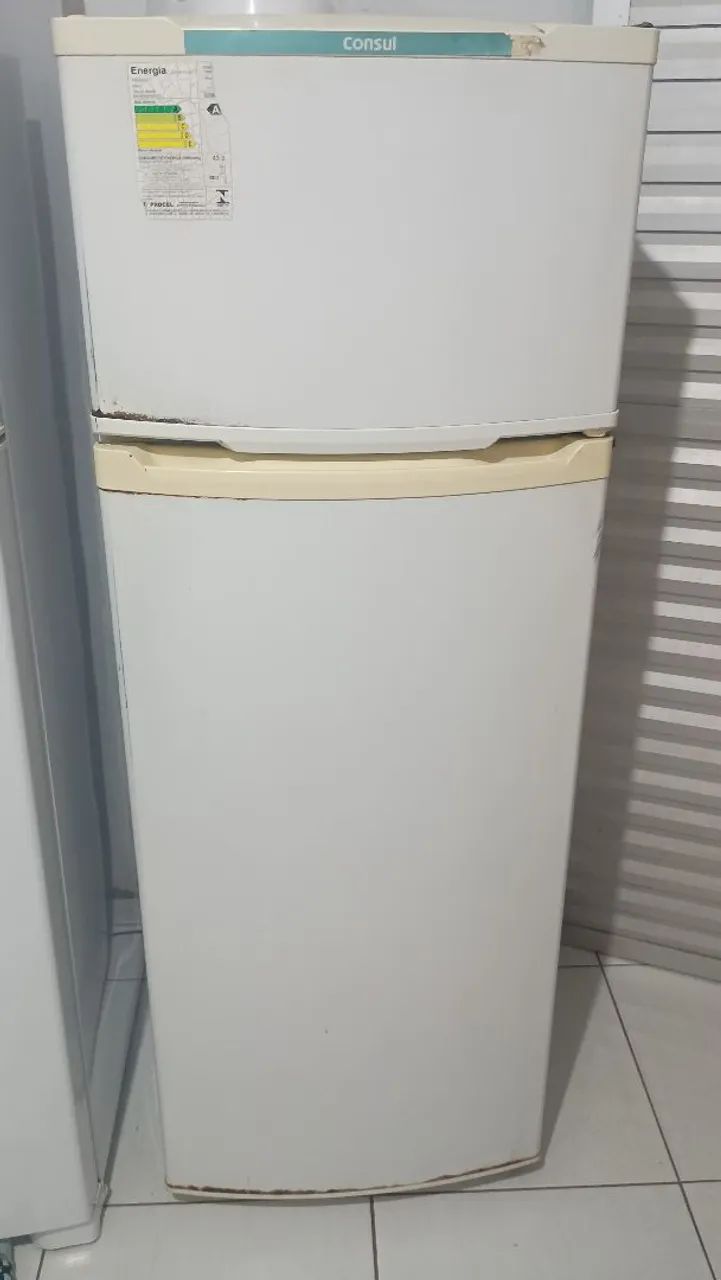 Geladeira Consul Duplex Branca - Funcionando Perfeitamente - Foto 2
