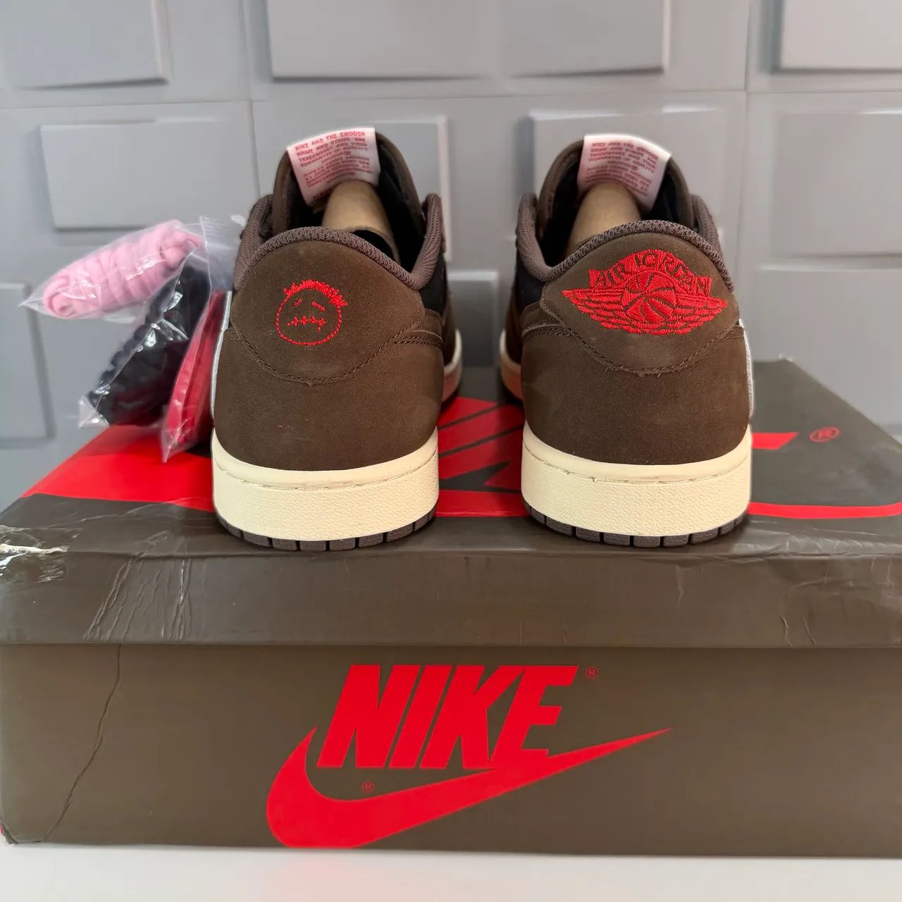 Air Jordan 1 Low Travis Scott Mocha 43 - Foto 5