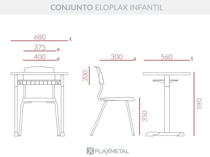 Mesa infantil ( conjunto) - Foto 5