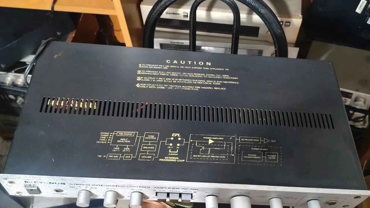 Cygnus ac200 amplificador top - Foto 4