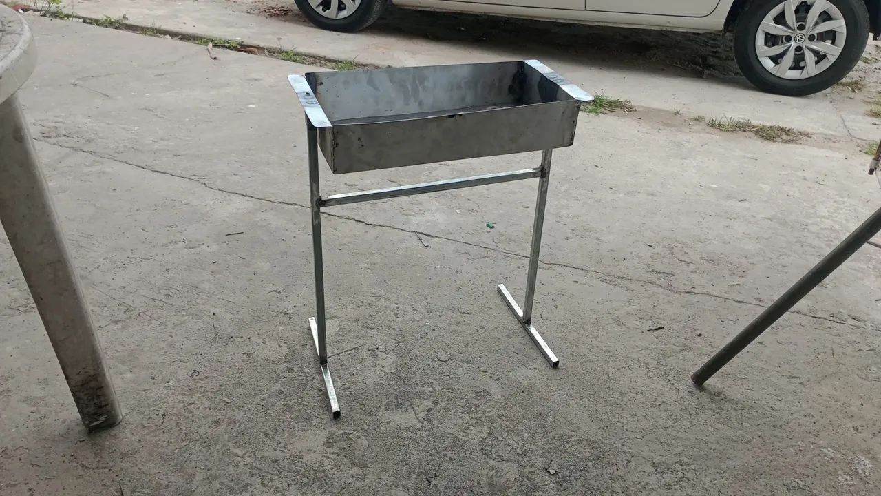 Churrasqueira em chapa 
