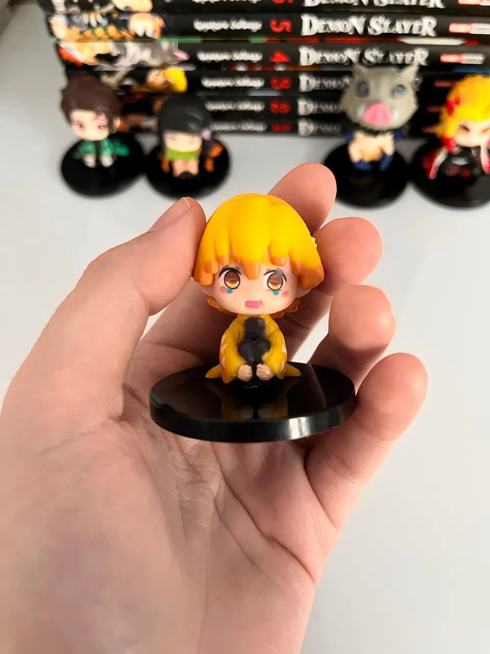 Kit com 5 Mini Figures Demon Slayer (Kimetsu no Yaiba) - Foto 4