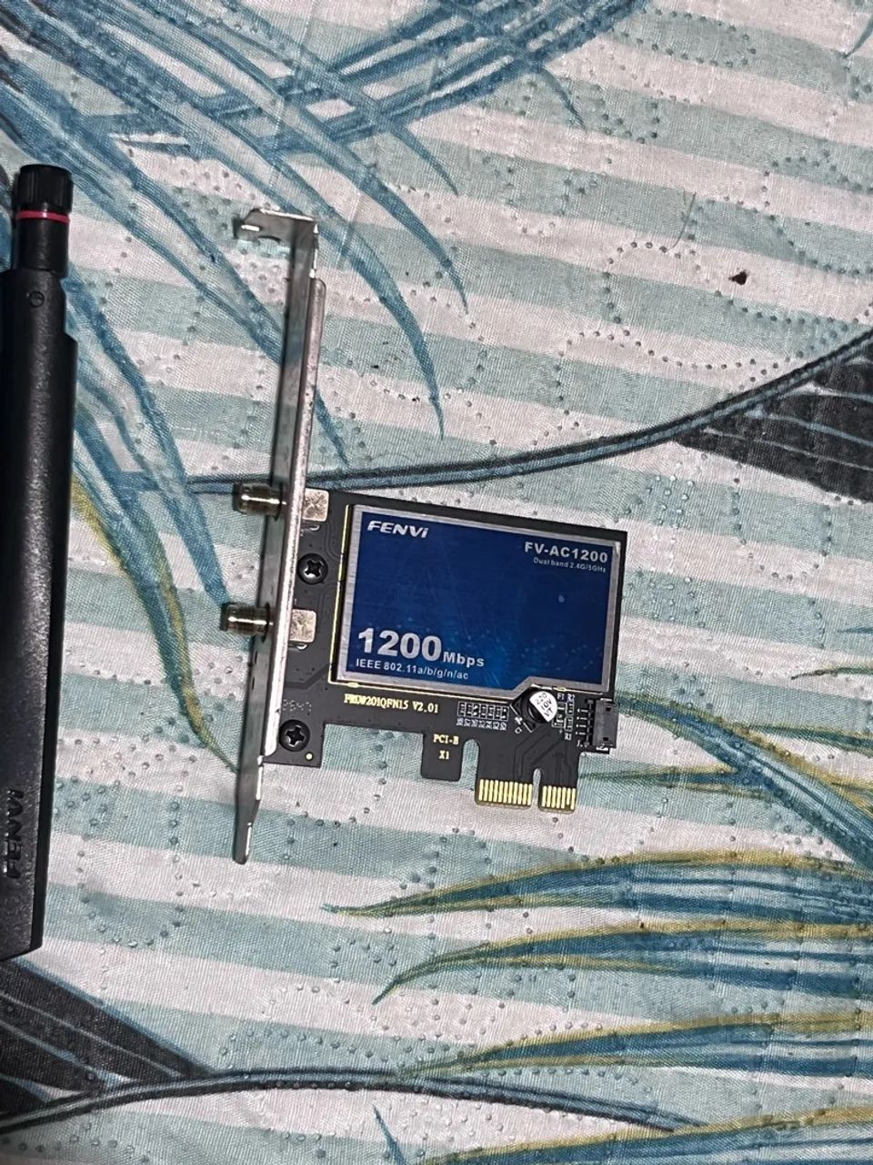 Placa de rede Wi-Fi PCI-E Fenvi + Base Extensora - Foto 2