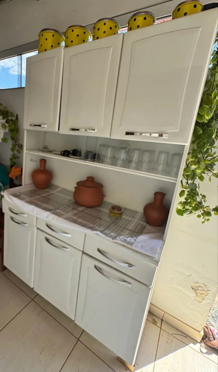 ARMÁRIO DE COZINHA BRANCO - Foto 5