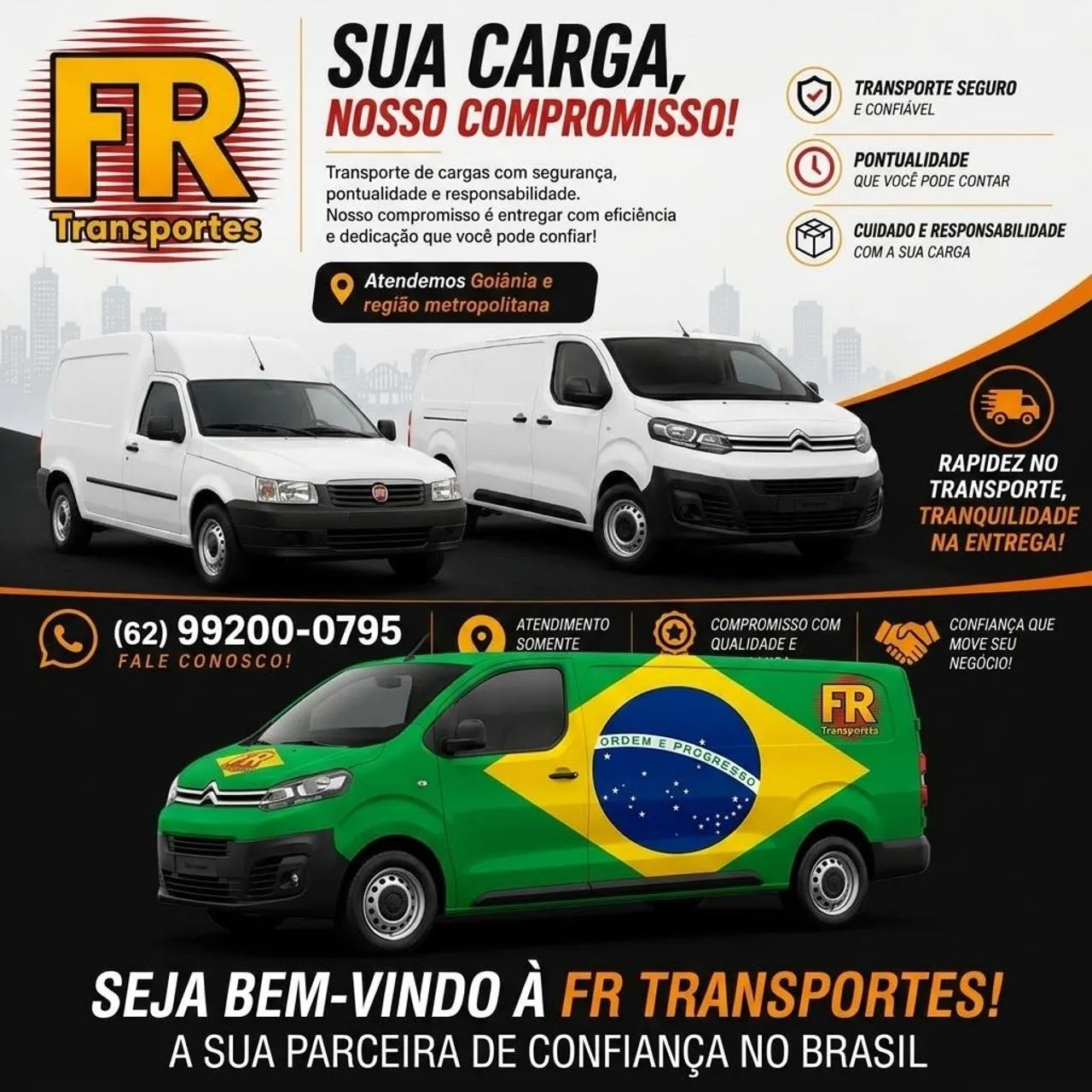 Frete Fiorino e Van - Foto 2
