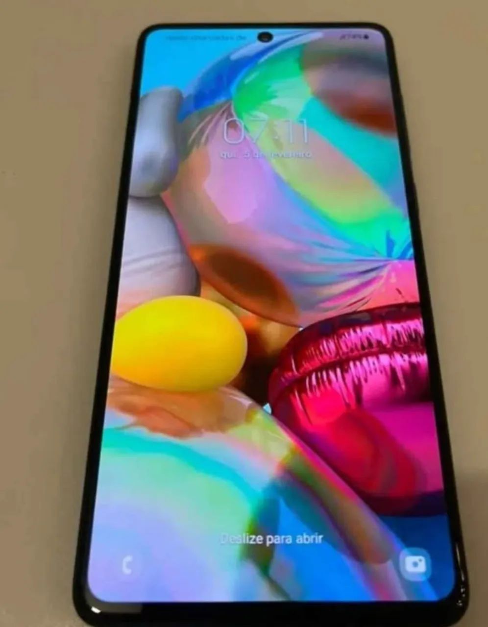 CELULAR A71 SEM DETALHE NA CAIXA COM NOTA DE COMPRA  - Foto 3