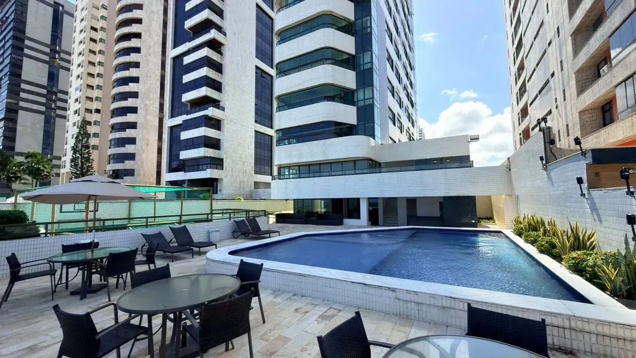 Apartamento Beira-Mar em Piedade no Edifício Ilha Bela 200m², 4 Suítes e 4 Vagas.