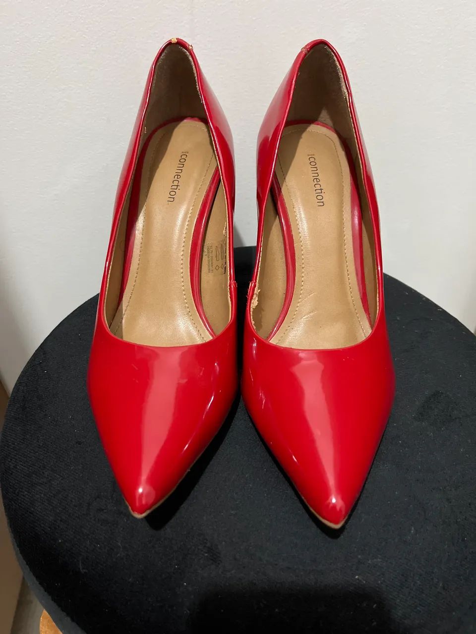 Scarpin vermelho 37