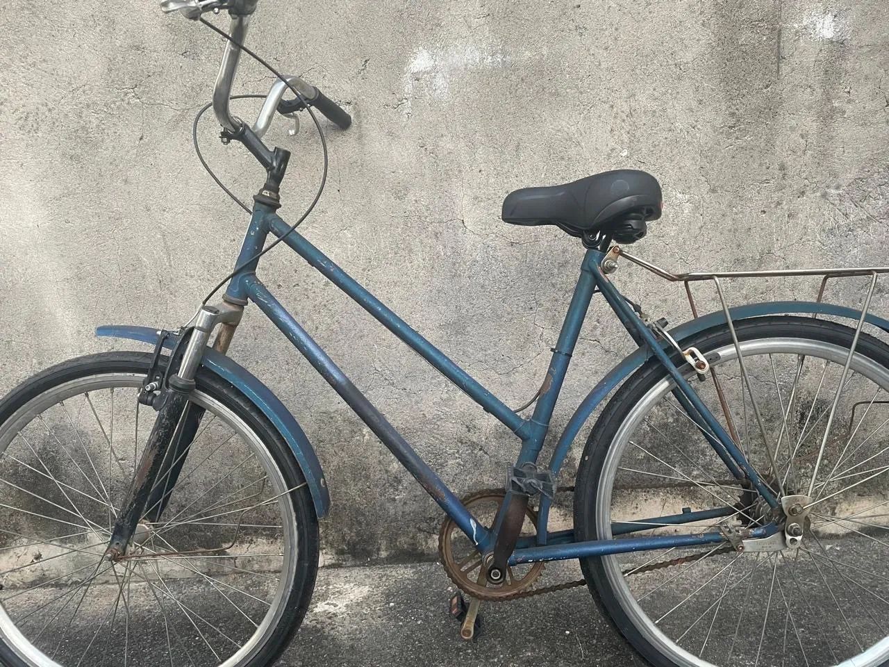 ? Bicicleta Retrô Azul - Foto 3