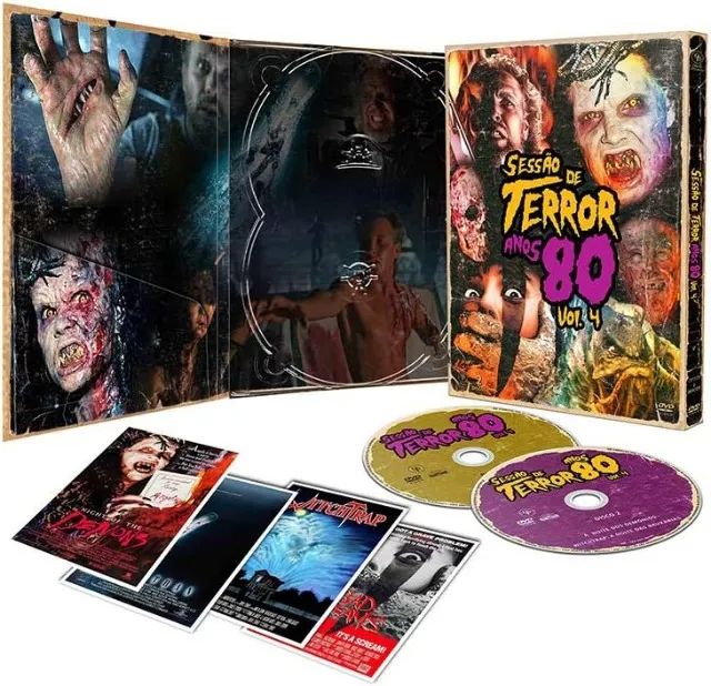 Dvd Sessão Terror Anos 80 Vol.4 - Foto 2