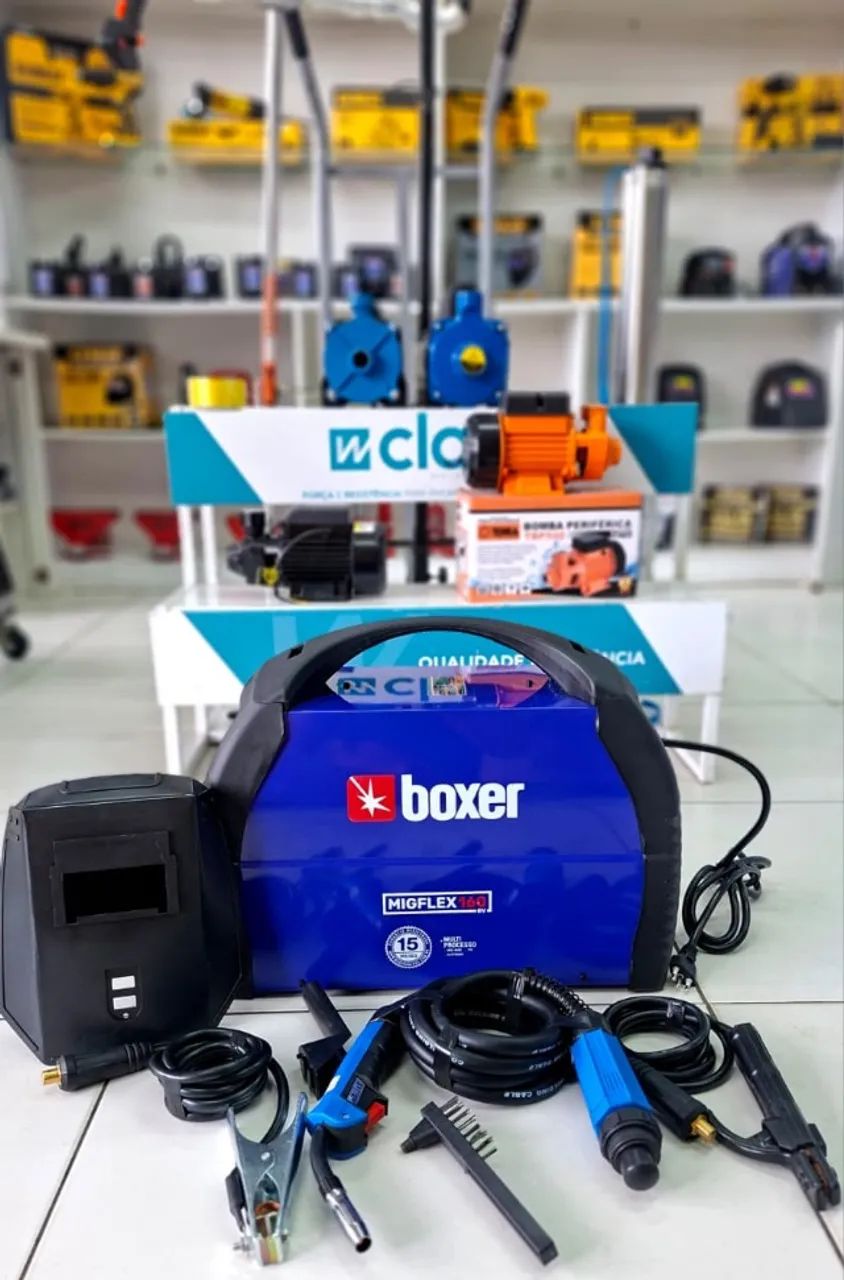 MAQUINA DE SOLDA MIG FLEX 160 BOXER - ENTREGA GRATIS  - Foto 2
