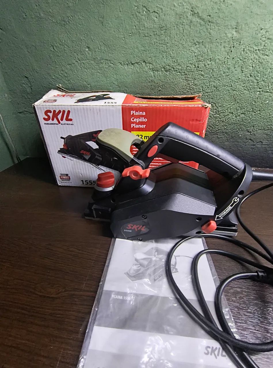 Plaina Elétrica Manual Skil 1555 127 V - Foto 4