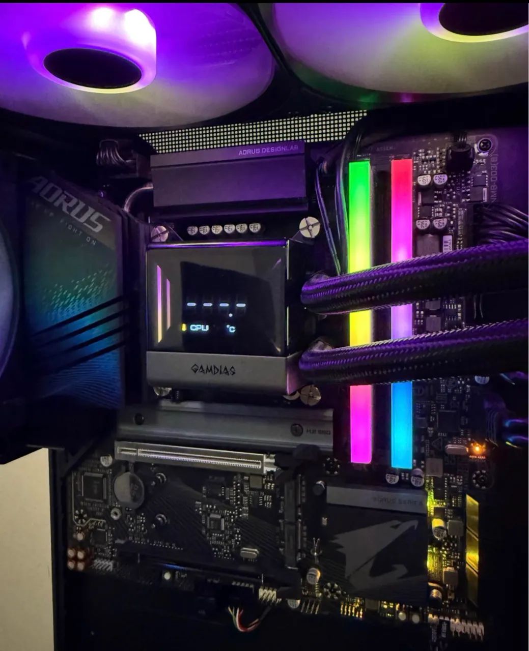 KIT UPGRADE I9 14900KF  + Z790 Aorus Elite + 32GB DDR5 + WATER COOLER 420MM - Foto 2