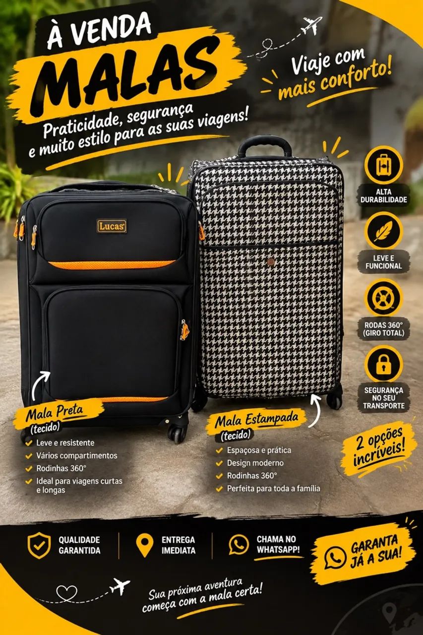 Malas de Viagem