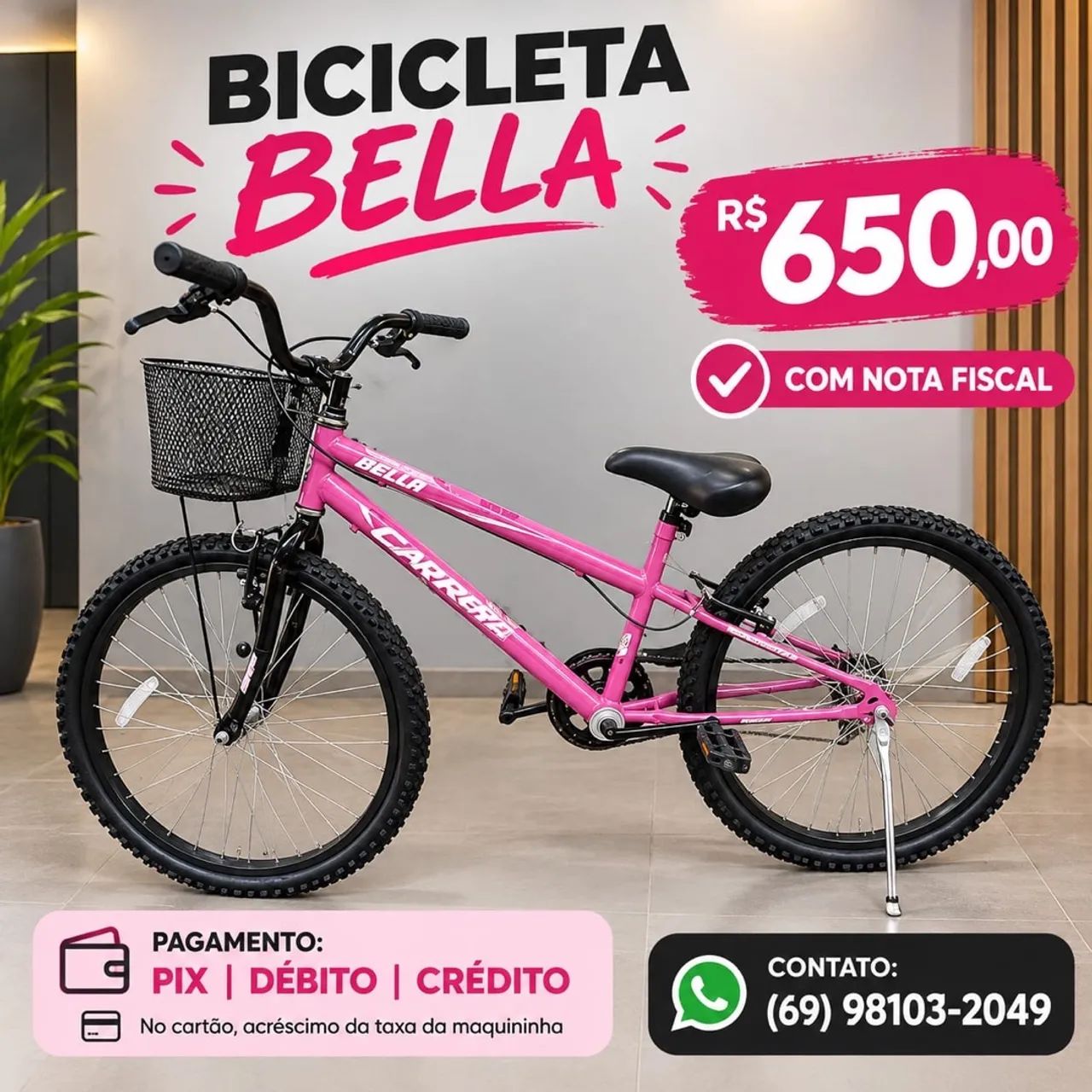 Bicicleta infantil 