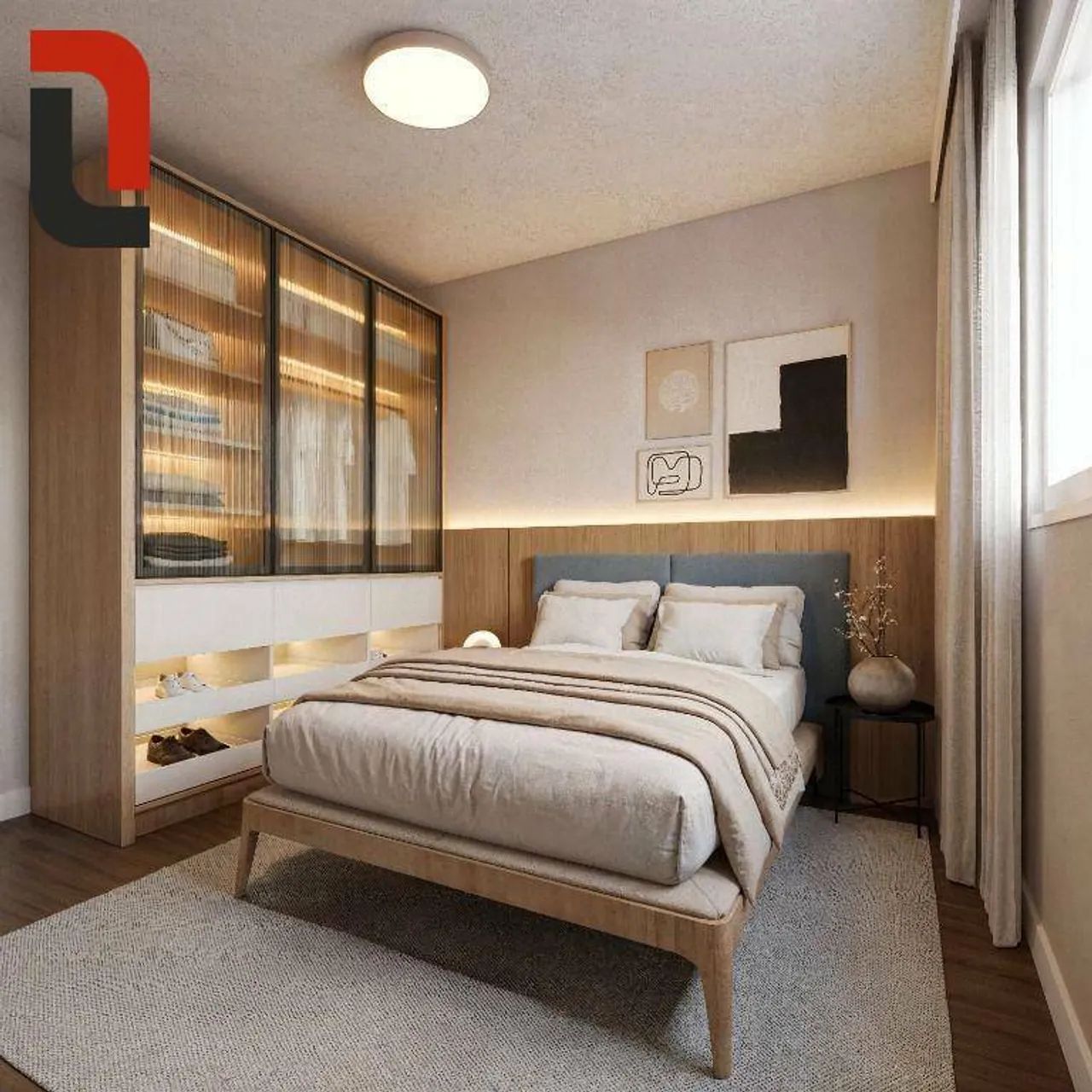 Hauer 4You Apto 39m² 2 quartos, sacada e 1 vaga - Foto 5