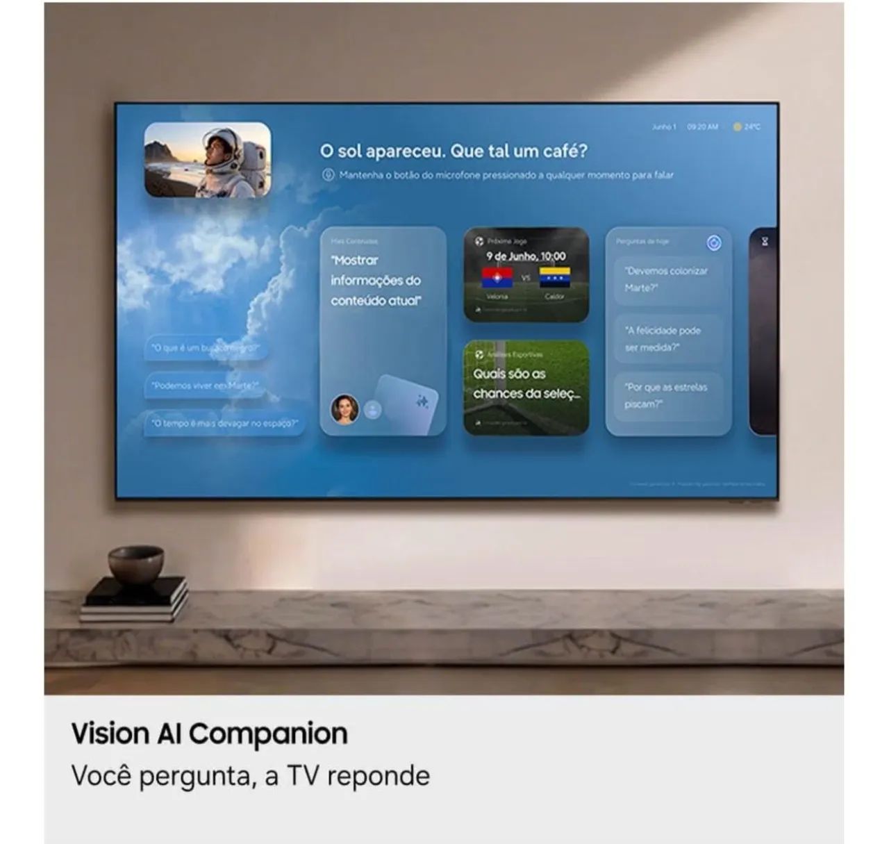 Samsung Smart TV 75" MiniLED 4K M75H 2026 - Foto 3