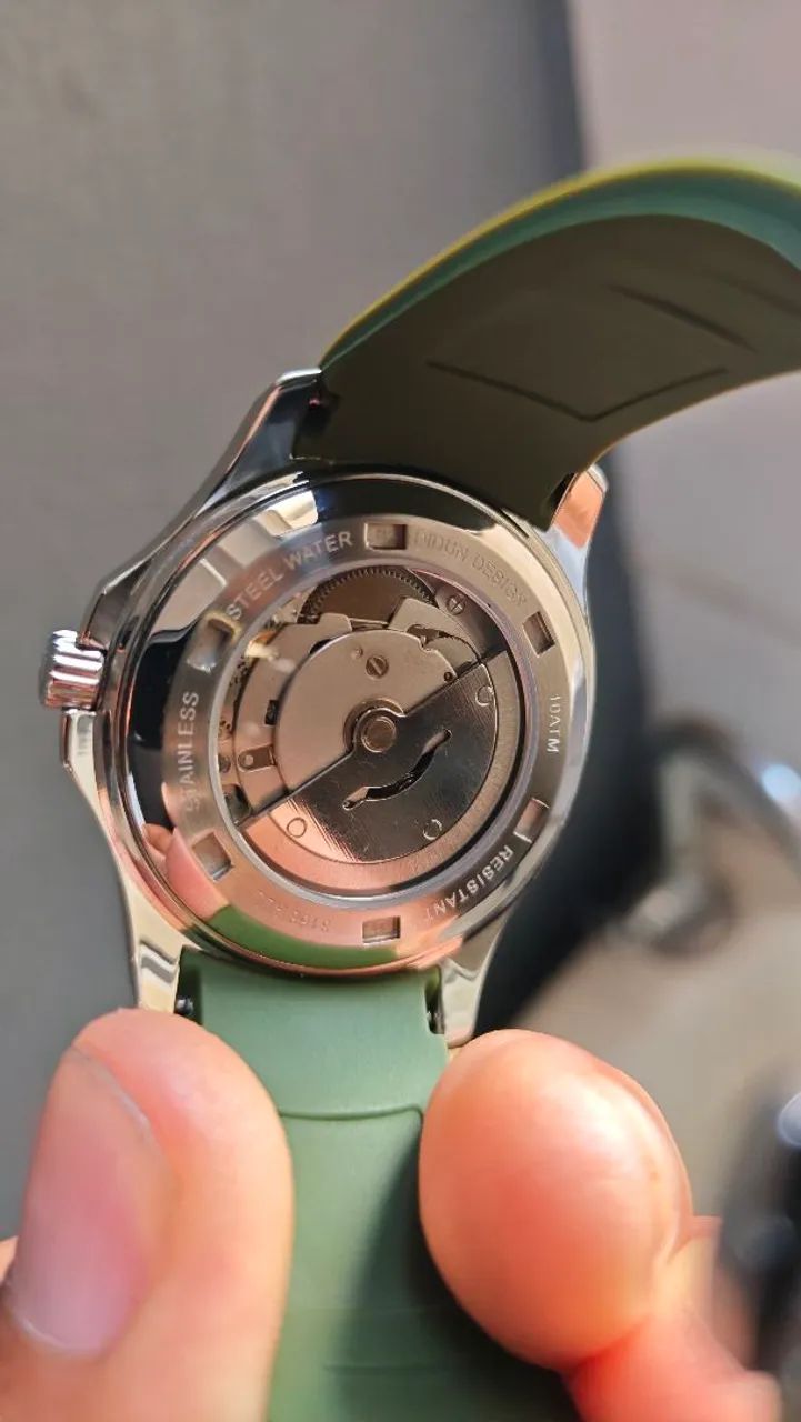 Relógio automático mecânico calibre Seagull Didun Design  - Foto 4