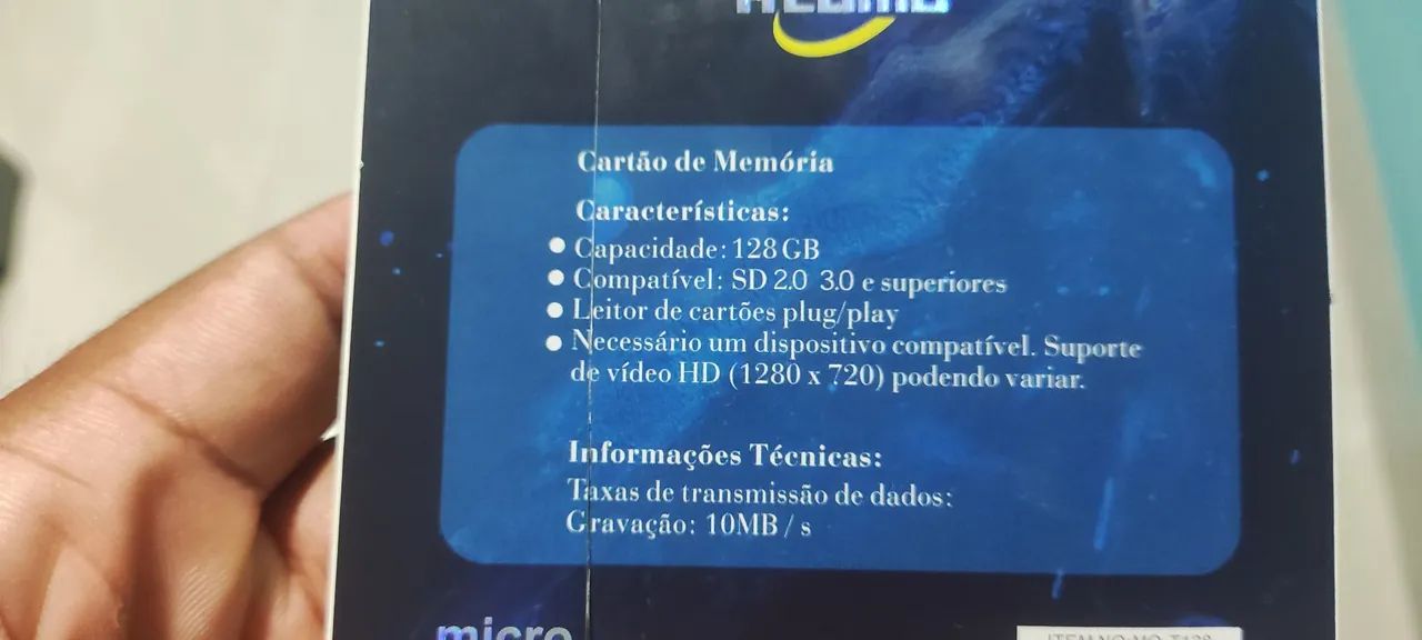 Cartão sd classe 10 128gb - Foto 3