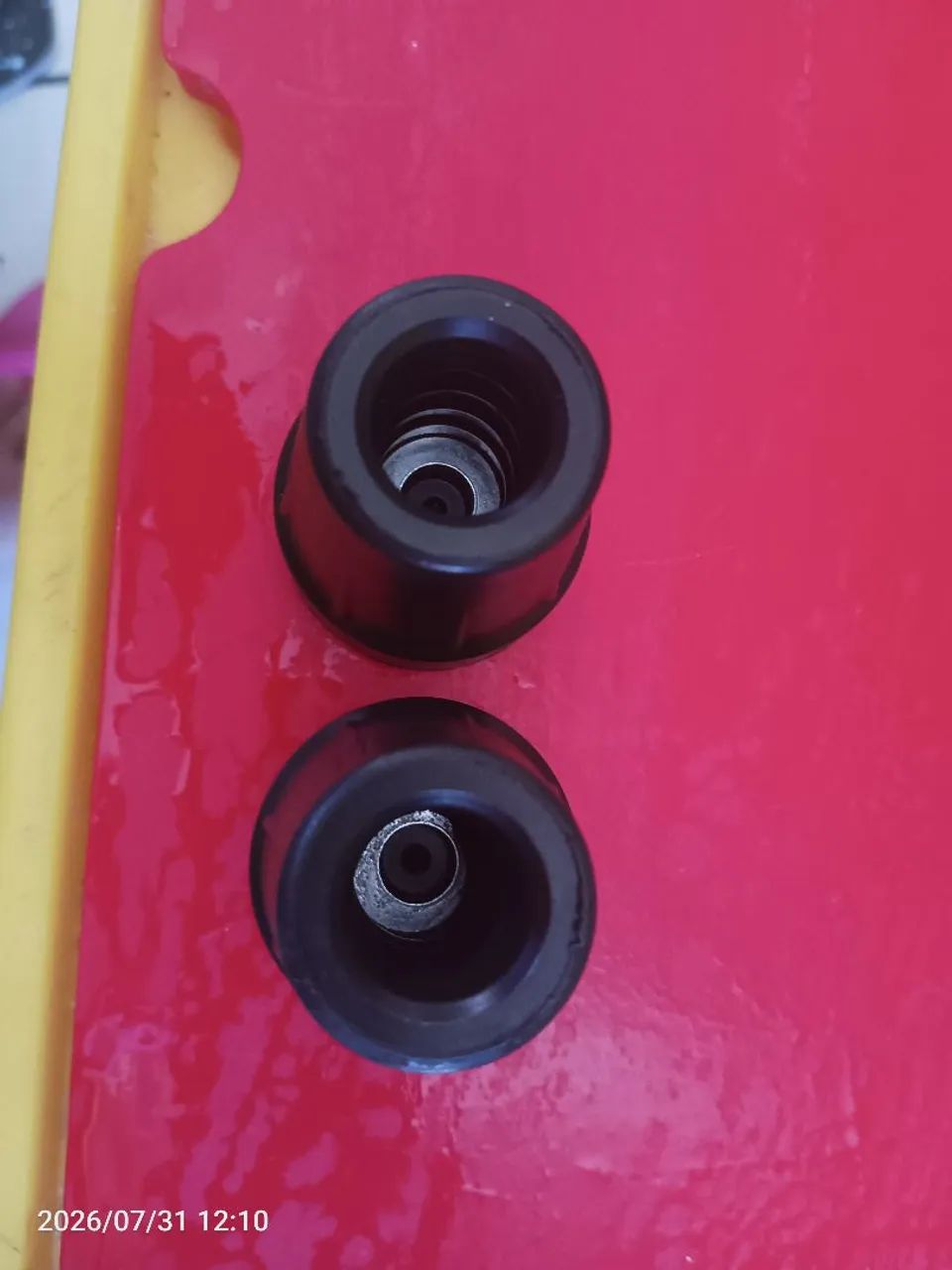 Par de Ponteira para moleta pé de borracha  - Foto 4
