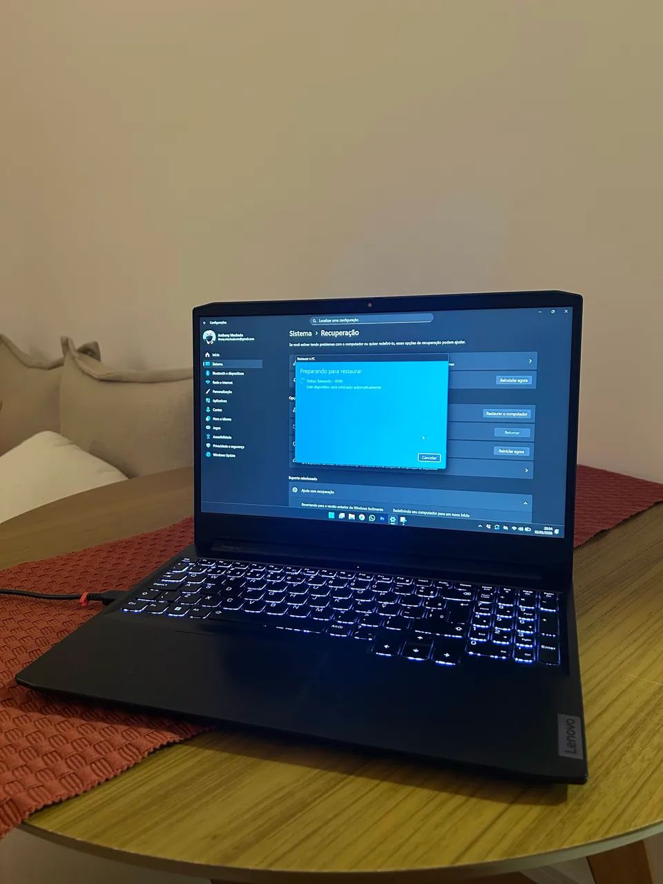 Notebook Ideapad Gaming 3