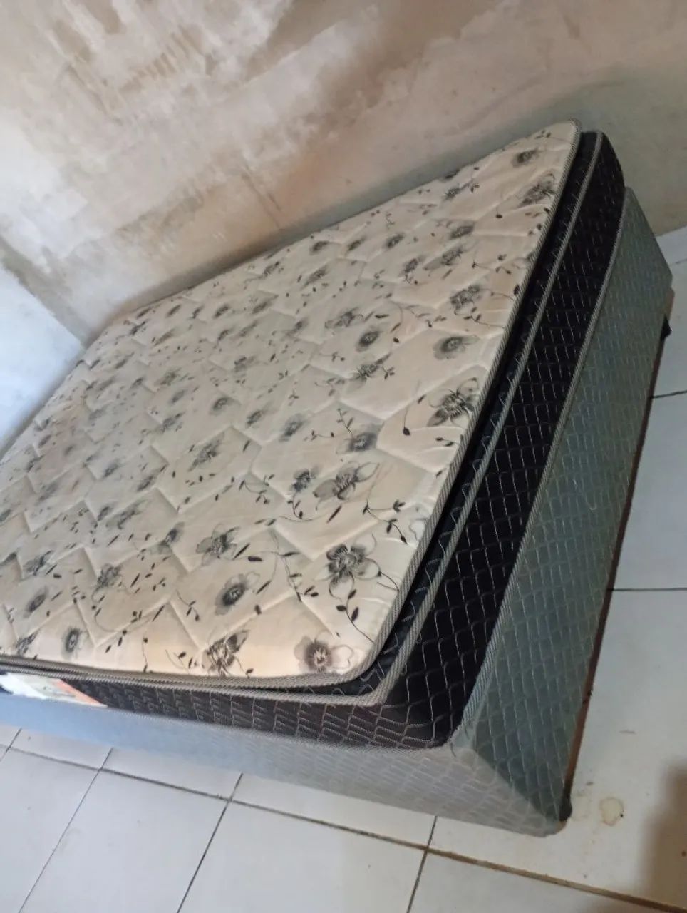 Cama box casal colchão casal de  - Foto 2