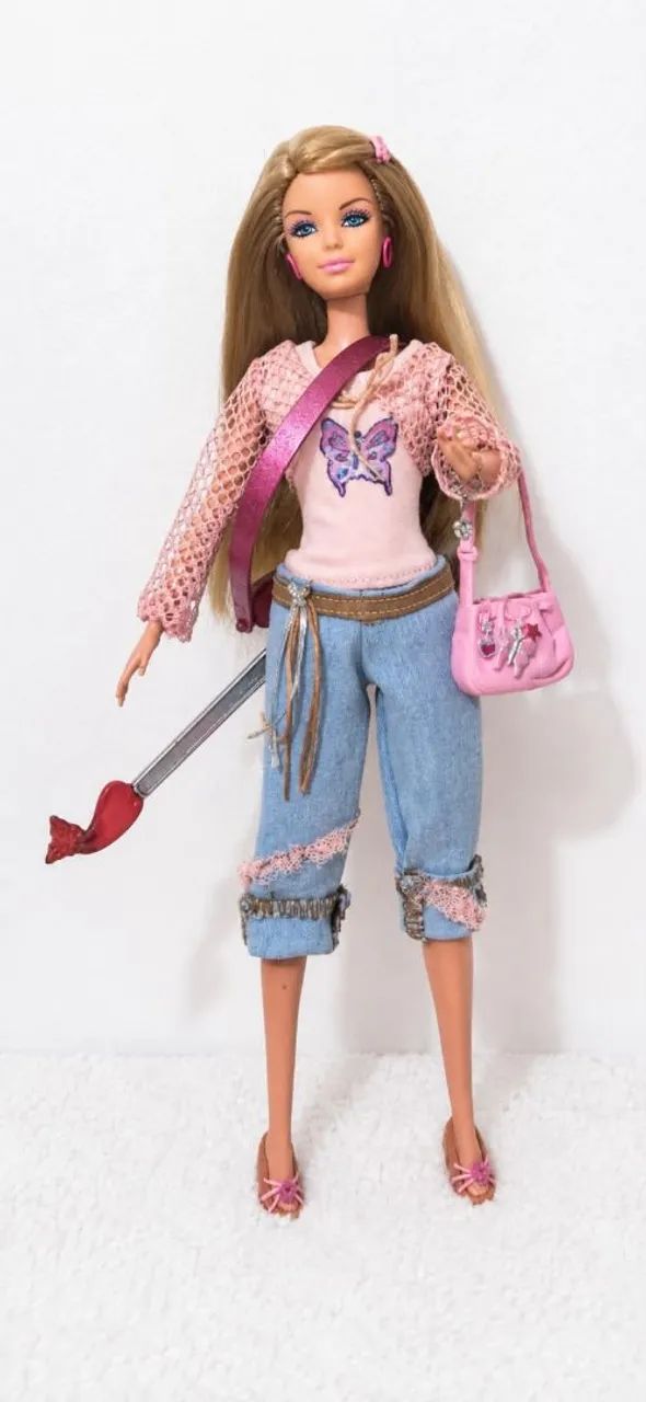 Conjunto diario da barbie 