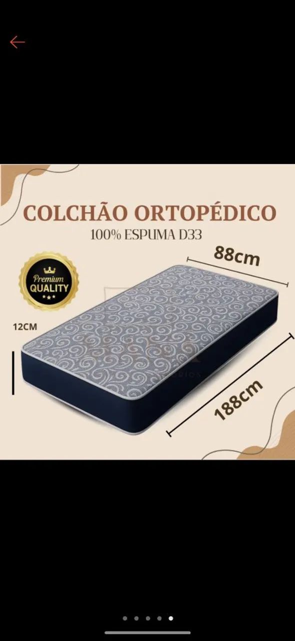 Colchão solteiro D33 