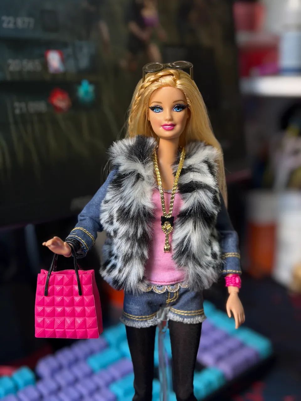 Boneca Barbie Deluxe antiga  - Foto 2