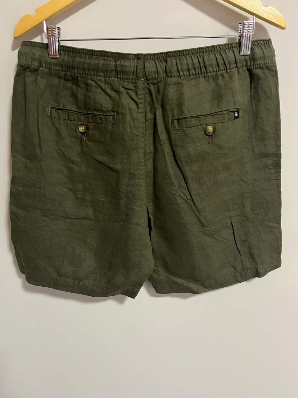 Short puro linho píer Foxton M e G - Foto 2